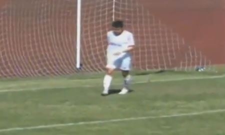 Видео гола Пизелли в матче Премьер-Лиги «Спартак» — «Актобе» 0:1