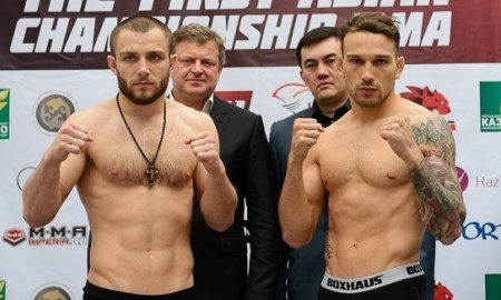 Максим Дивнич одолел Макса Когу на турнире в Астане