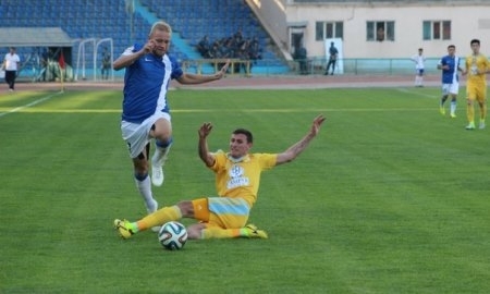 Фоторепортаж с матча Премьер-Лиги «Тараз» — «Астана» 1:2