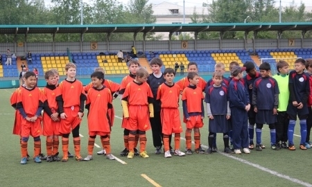 В Усть-Каменогорске прошел детский футбольный турнир