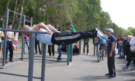 Фестиваль по Street Workout прошел в Павлодаре