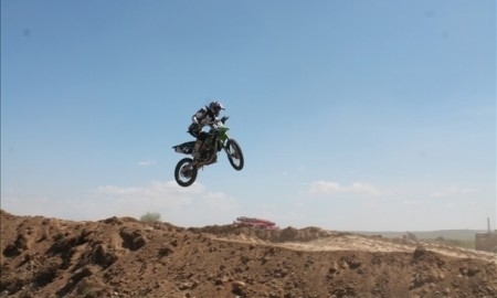 В Южном Казахстане состоялись соревнования по мотокроссу