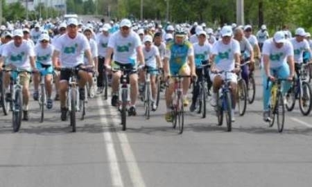 Алматинцы велопробегом отметят День медработника