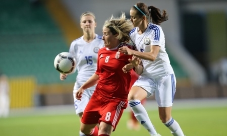 Отчет о матче отборочного турнира чемпионата Мира 2015 среди женщин Казахстан — Венгрия 1:2