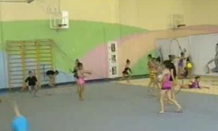 Во Дворце школьников Астаны прошел турнир по художественной гимнастике