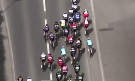 Видео финиша пятого этапа «Тура Швейцарии» с участием Якопо Гуарниери