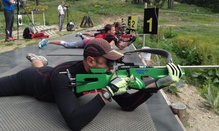 Сборная Казахстана по биатлону проводит сбор в Болгарии