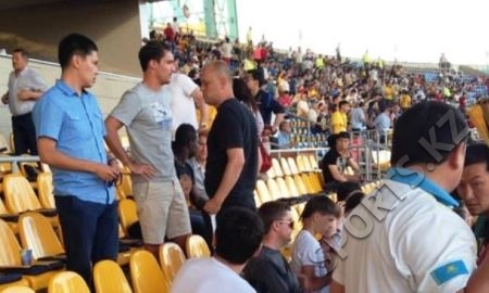 <strong>Риера замечен на матче «Кайрата»</strong>