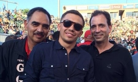 Геннадий Головкин посетил бой Герреро — Камегаи