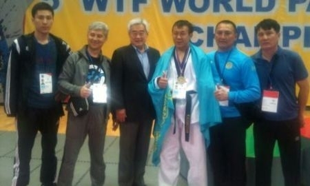 Нышан Омирали завоевал золотую медаль на чемпионате Мира по паратаеквондо