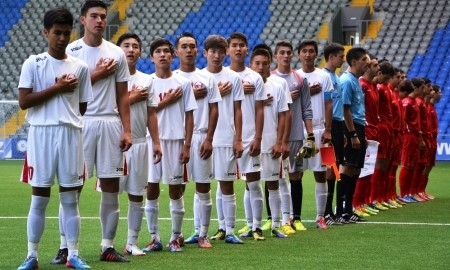 Фоторепортаж с матча Кубка Президента РК Грузия — Кыргызстан 10:0