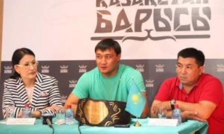 Бронзового призера «Қазақстан барысы-2014» встретили в аэропорту Кызылорды