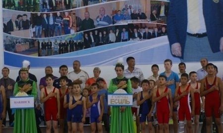 В Акмолинской области прошел турнир по вольной борьбе