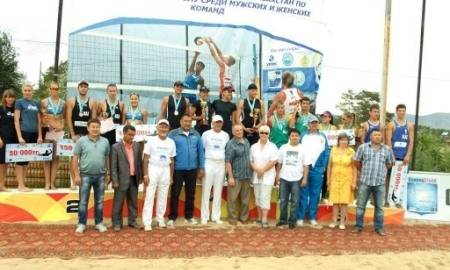 Фоторепортаж с Кубка Казахстана по пляжному волейболу