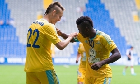 Стартовые составы «Астаны» и «Пюника»