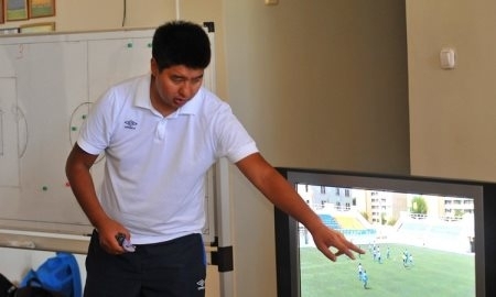 Для групп подготовки «Каспия» провели открытые уроки