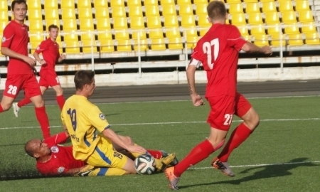 Фоторепортаж с матча Первой лиги «Восток» — «Каспий» 3:1