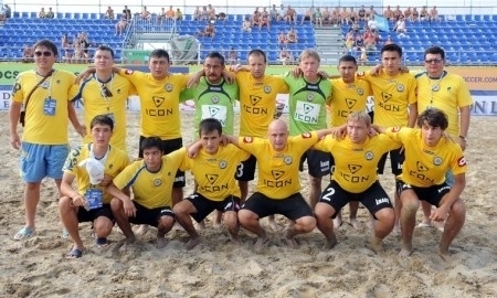 Казахстанские «пляжники» по пенальти победили Эстонию