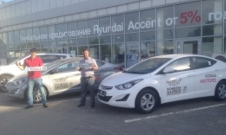 На «Казахстан Барысы — 2014» спонсоры подарили два новых авто