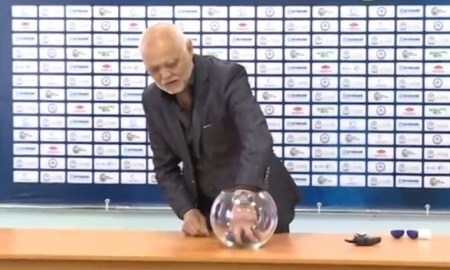 Видео жеребьевки 1/2 финала Кубка Казахстана