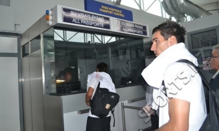 «Шахтёр» прибыл в Клайпеду