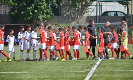 Юные актюбинцы сыграли со сверстниками из Тбилиси