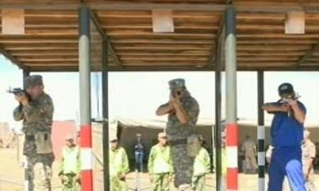 В Семее проходит первенство Вооруженных Сил РК по стрельбе и троеборью