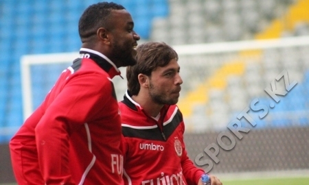  Фоторепортаж с предыгровой тренировки «Хапоэля»