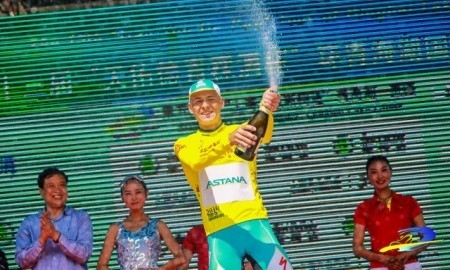 Илья Давиденок выиграл многодневку «Тур озера Цинхай»