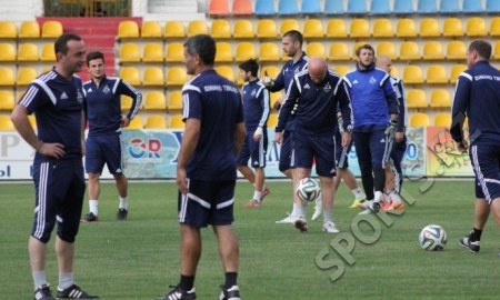 Фоторепортаж с предыгровой тренировки «Динамо» Тбилиси