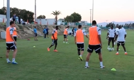 Видео тренировки «Астаны» в Никосии