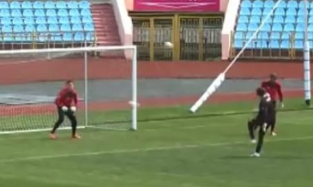 Видеосюжет о подготовке «Шахтера» к ответному матчу с «Атлантасом»