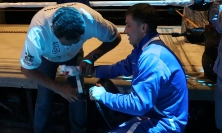 Головкин сыграл в мюзикле «Рокки» на Бродвее в Нью-Йорке