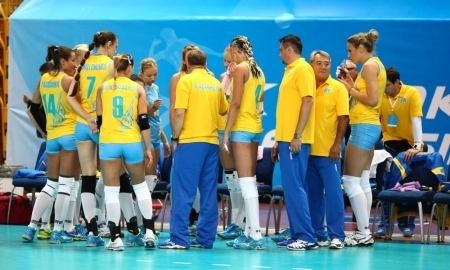 Казахстанские волейболистки с победы начали выступление на Мировом Гран-при