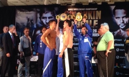 Головкин оказался тяжелее Гила на 270 граммов