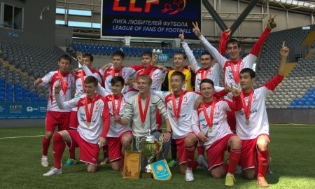 СКА (Алматы) — победитель второго чемпионата Казахстана по мини-футболу среди любителей