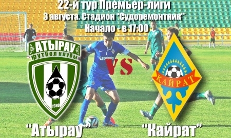 «Атырау» примет «Кайрат» на «Судоремонтнике»