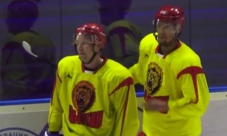 Видео с тренировки новичков «Арыстана»