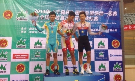 Казахстанец Диас Омирзаков взял «серебро» на China Track Cup