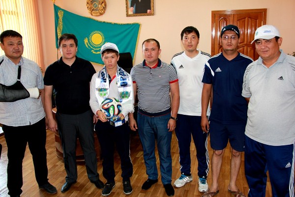 «Казахстанский Моуриньо» посетил матч «Ордабасы»