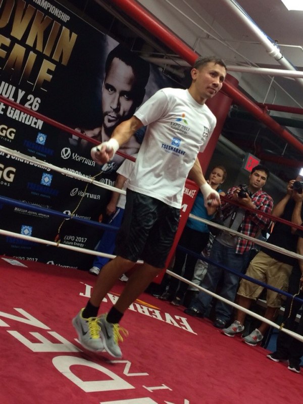 Анонс боя Головкин — Гил