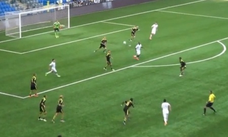 Полный видеообзор матча Лиги Европы «Астана» — АИК 1:1