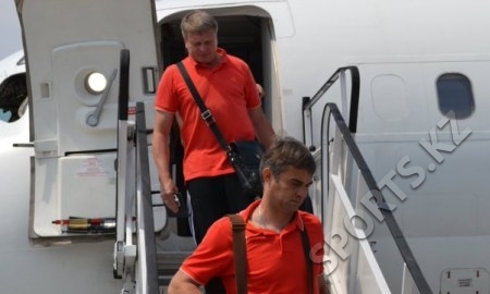 Фоторепортаж с прилета «Актобе» в Бухарест