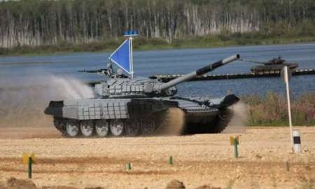 На чемпионате Мира по танковому биатлону казахстанцы пока на третьем месте