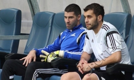 Фоторепортаж с предыгровой тренировки «Астаны»