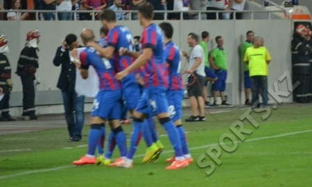 «Стяуа» — «Актобе» 2:1. На выход