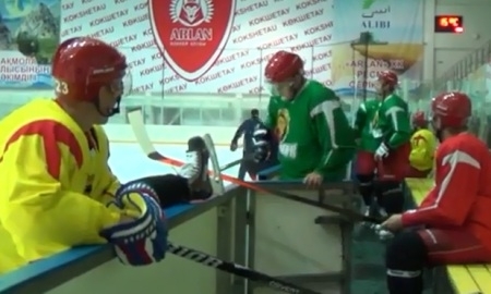 Видео тренировки «Арыстана» в Кокшетау