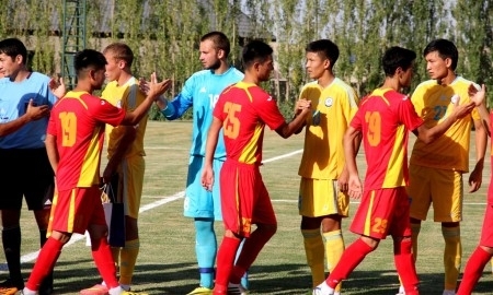 Фоторепортаж с товарищеского матча Казахстан U-21 — Олимпийская сборная Кыргызстана 3:1