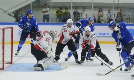 Фоторепортаж с финального матча Кубка Президента РК «Барыс» — «Авангард» 3:5