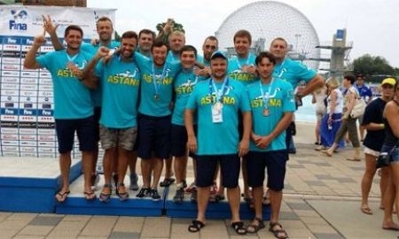 Клуб «Астана» по мини водному поло стал призером 15-го чемпионата мира World FINA Masters